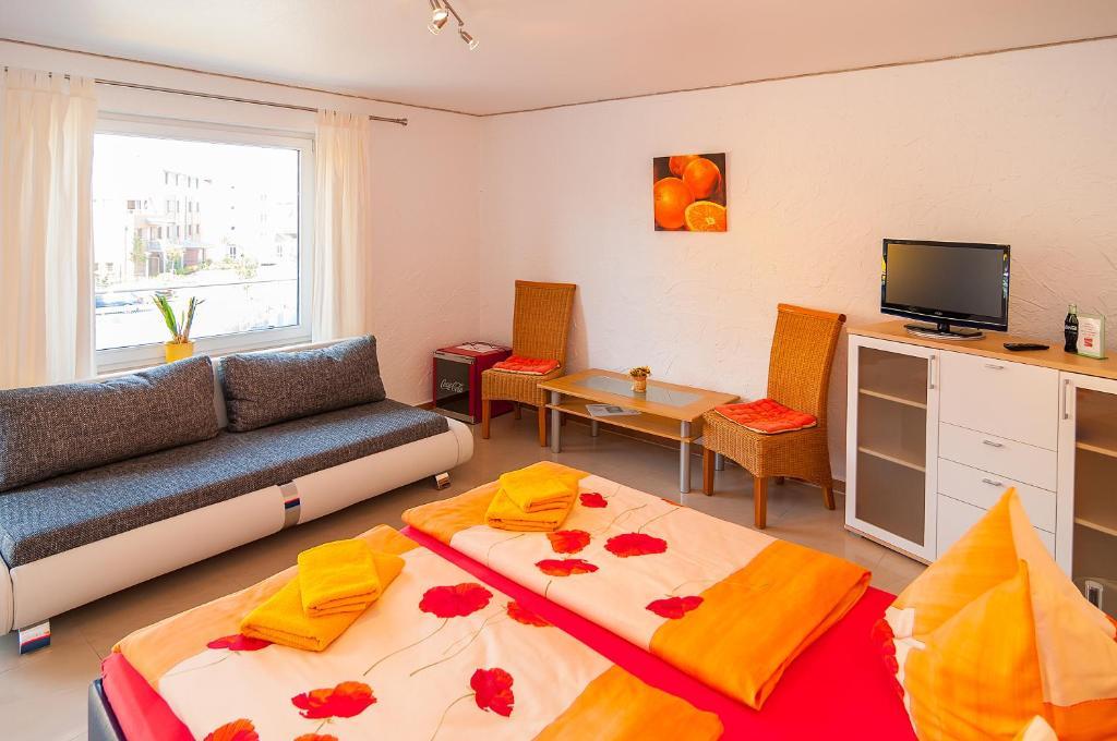 וארן Hotel Am Mueritzhafen Garni חדר תמונה